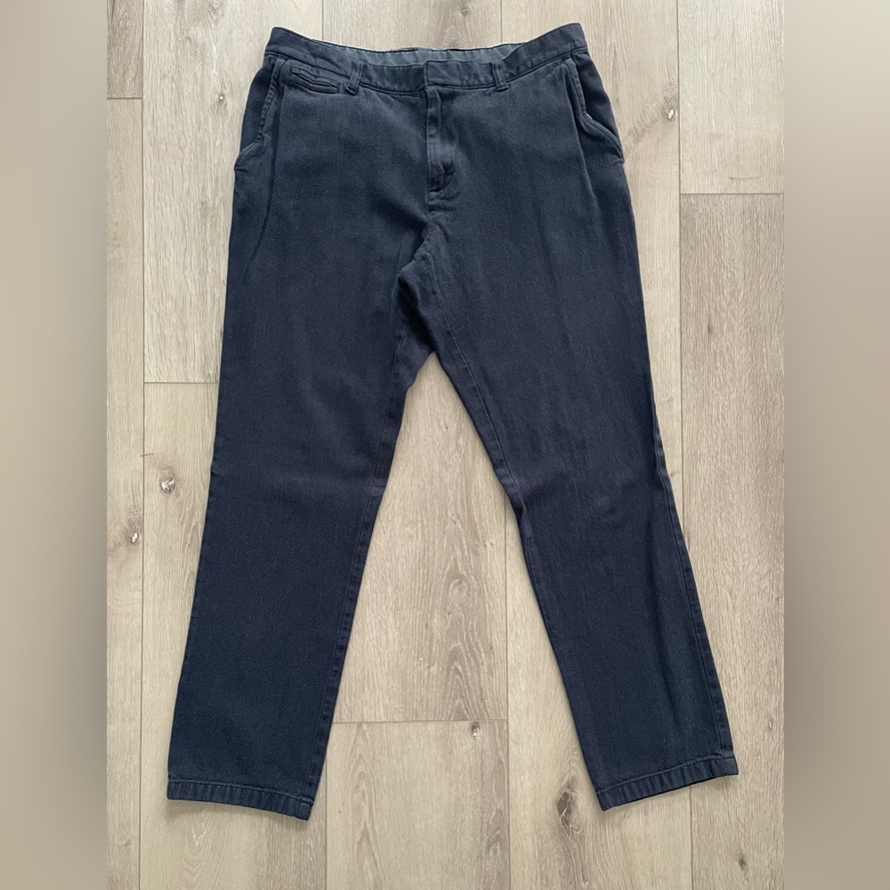 Tommy Hilfiger Vintage Slim Fit Indigo Blue Wash Pants - 32x30